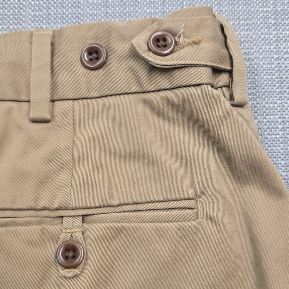Polo Ralph Lauren Pants Mens 34x29 Beige Chino Straight Leg Adjustable Waist - Picture 9 of 11